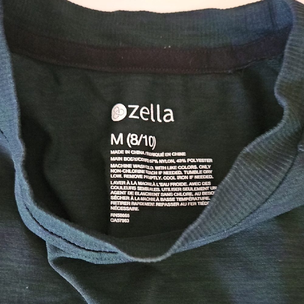 Zella Forest Green Crew Neck Tee